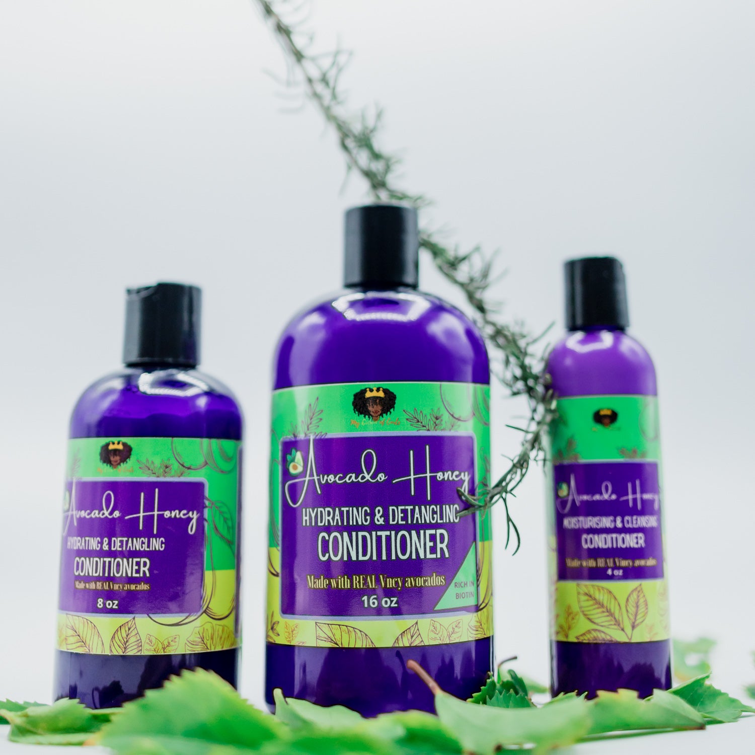 Avocado Honey Moisturising & Detangling Conditioner